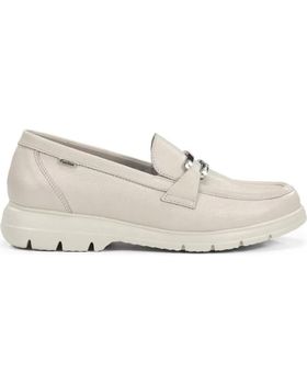 de FLUCHOS MOCASÍN DE PIEL BEIGE FLUCHOS 99093792836 CON SUELA RAW