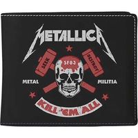 metallica cartera kill em all 2 para mujer