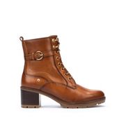 pikolinos para mujer w7h-8510 botines de piel llanes marron -altura tacon 6cm- 36 3 a 5cm 5 a 8cm cremallera casual