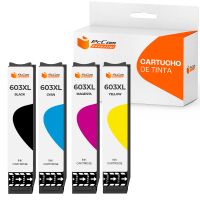 pccom essential epson 603xl cartucho tinta compatible negrocianmagentaamarillo pack 4