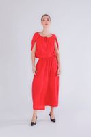 vestido largo con sisas anchas red xl