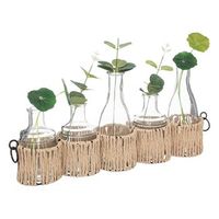 lote de 5 soliflores cristal h295 cm