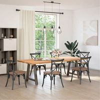 patas de mesapierna de mesa de centro forma a 2 uds acero 70x72-73 cm