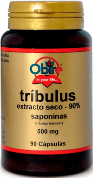 Obire Tribulus 500 mg 90% Saponinas 90 Cápsulas