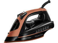 plancha de vapor - russell hobbs copper express 150 gmin 032 l antical antigoteo marron