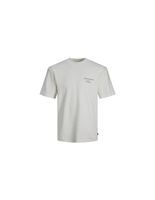 camiseta jack and jones lisa cuello redondo hombre blanco