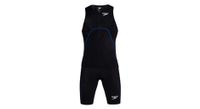 speedo singlet proton tank negro azul