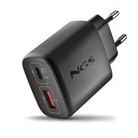cargador ngs eon 45w gan usb-c pd pps y usb-a quick charge 30 compacto