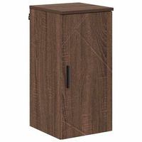 gabinete de bano roble marron 30 x 315 x 61 cm vidaxl