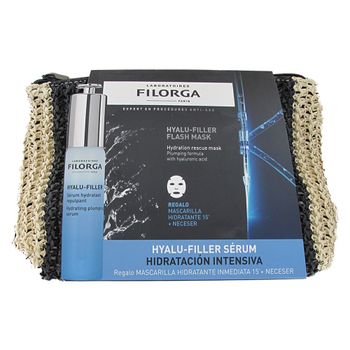 Filorga Hyalu - Filler serum 30ml + Mascarilla hidartante 15 min+ Neceser
