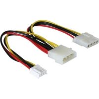 cable y delock para alimentacion 025 m multicolor