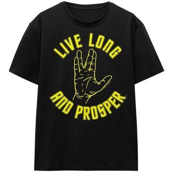 Star Trek Camiseta manga larga Live Long para mujer