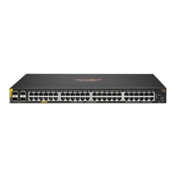 Conmutador HPE Aruba 6100 48 puertos PoE 4SFP+ 370W gestionado L3 rack 1U