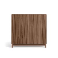 zapatero melamina nogal puertas impresas vallado nogal 90x90x27cm