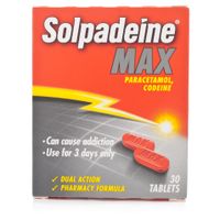 solpadeine max tablets - 30 tablets