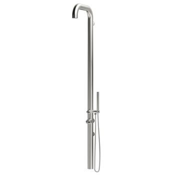 Sined Ducha Exterior De Agua Fría Y Caliente Chia Wall Inox