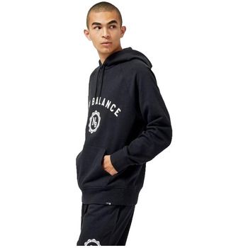 New Balance Jersey Sweat à capuche mt31901bk noir coton et polyester para hombre
