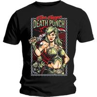 five finger death punch tops y camisetas assassin para mujer