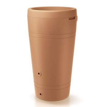 Cisterna Para Agua De Lluvia Tube 230l, 593x593x1070mm Ladrillo