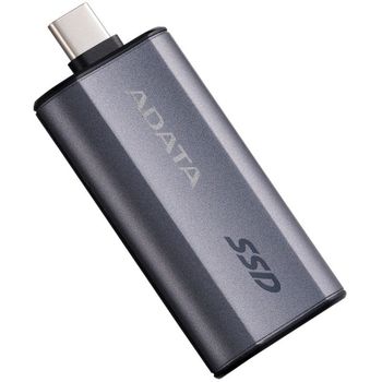 Disco Duro ADATA SC750 500GB SSD Externo USB Tipo C 10Gbps 1050MB/s Gris