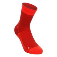 the north face trail run crew calcetines para correr unisex - rojo oscuro rojo