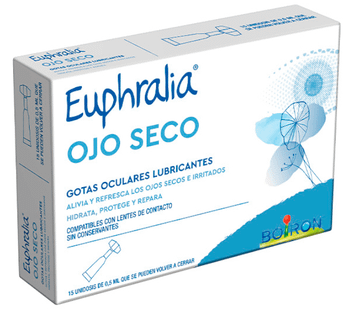 Euphralia Ojo Seco Gotas Oculares Lubricantes 15x0,5 ml