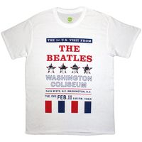 the beatles camiseta manga larga washington coliseum 64 para hombre