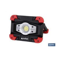 luz de trabajo led 10 w cob 6500 k usb