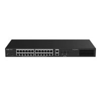 switch ruijie 24 puertos poe cloud gestionado 2 sfp 250w