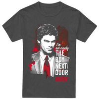 dexter camiseta boy next door para mujer