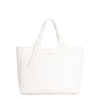 bolso shopping con patron de enhebrado y bandolera ajustable butter taglia unica