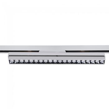 Foco lineal led para carril trifásico creta (30w)