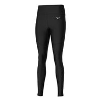 mizuno impulse core long mallas para correr mujeres-negro