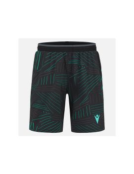 Pantalón de Pádel Macron Cd Miguel Negro/Aqua Hombre