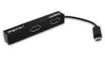 HUB 4 PUERTOS USB 2.0 APPROX ANDROID NEGRO