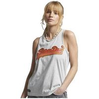 superdry camiseta tirantes debardeur vintage logo seasonal para mujer
