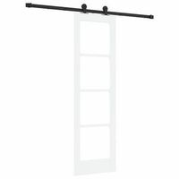 puerta corredera orkdal y negro 61 x 1985 cm vidaxl