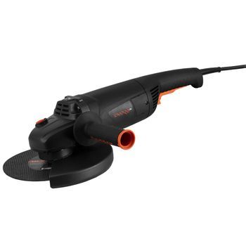 Dnipro-m Amoladora Angular 2600w 230mm, 6500 Rpm, Soft Start, Protección Reinicio, Rosca M14, Metal, Hormigón Y Piedra – Gl-280