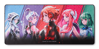 ALFOMBRILLA GAMING XPG FRONTLINE XL XTREME SAGA 01 900MM X 400MM NEGRO