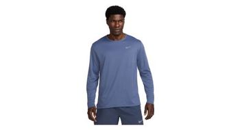 Maillot de manga larga nike miler azul hombre