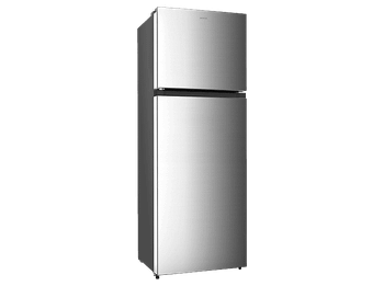 Frigorífico dos puertas - Infiniton FG-300D75XER, Ciclico, 174.5 cm, 300 l, Ilulminación LED, Inox