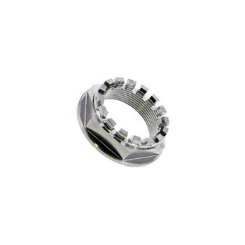 Tuerca de husillo de rueda M33x1.25 gris titanio