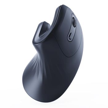 Ratón Gembird inalámbrico 1600 DPI 6 botones Nanoreceptor USB ergonómico Negro
