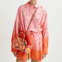 essentiel antwerp harkan embellished cotton-poplin shirt - eu 38uk 10
