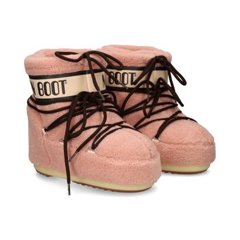 Moon Boot Botines Planos Mujer - Rosa Talla 36/38