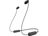 auriculares inalambricos - sony wi-c100b microfono 25 horas de bateria asistentes voz bluetooth negro