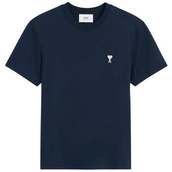 Ami Paris Camiseta T-SHIRT HTS060.724.430 BLUE NIGHT para mujer