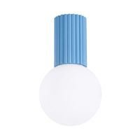 plafone azul claro aluminiovidrio alt 21 cm