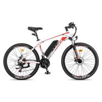 bicicleta de montana electrica fafrees 26 hailong one shimano 21 velocidades color blanco