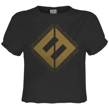 Amplified Clothing Camiseta manga larga Concrete Gold para mujer